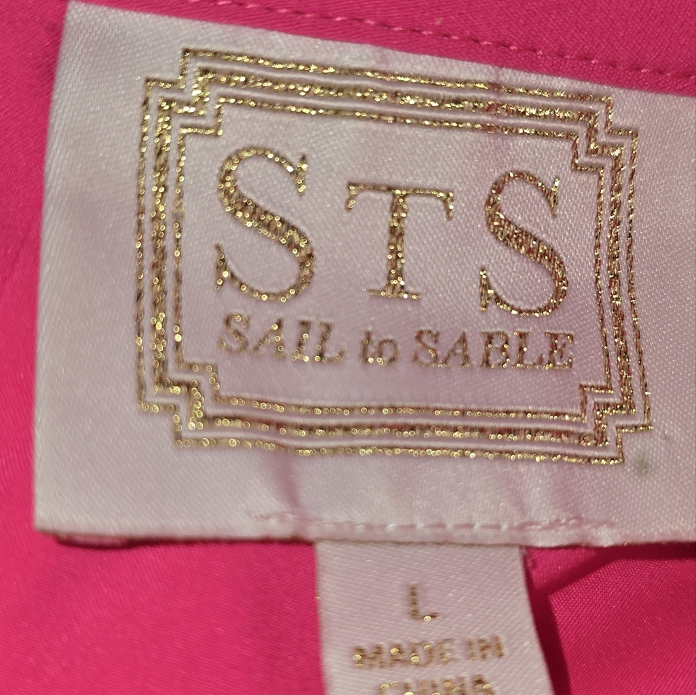 Sail to Sable Vibrant Pink Midi Dress - Picture 3 of 3